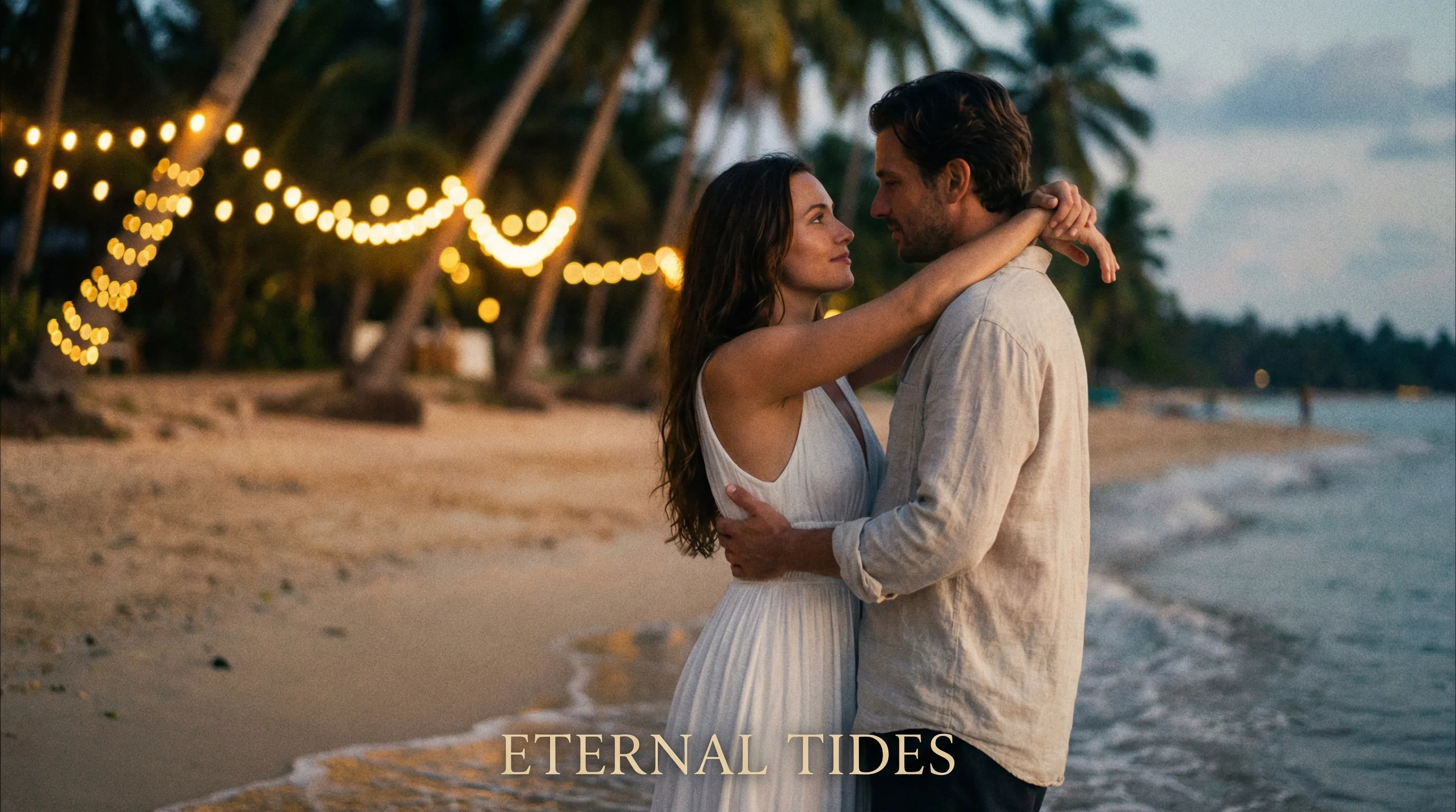 爱情电影《潮汐永恒》海滩浪漫场景